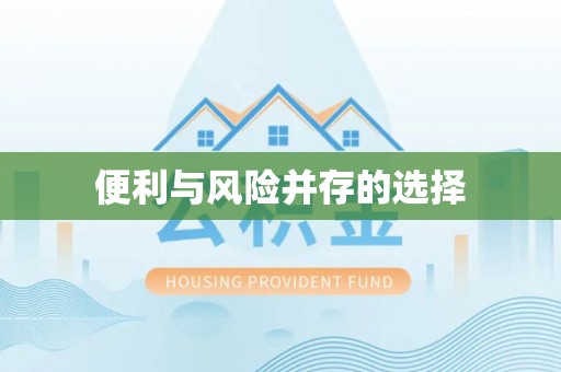 徽县便利与风险并存的选择